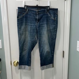 New York and Co size 16 capri jeans